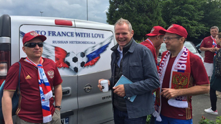 Nice Russian Men Bring A Message Of Love To France—But Not In The Gay Way